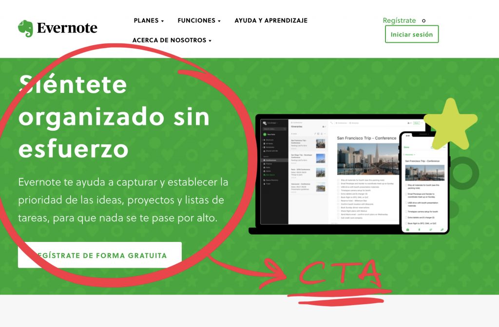 Ejemplos de botones CTA efectivos vs inefectivos